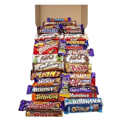 (Pack Of 40) Mega Mix Chocolate Gift Hamper Full Size Bars