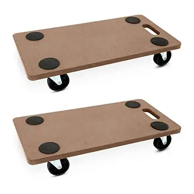 Pack of - Dolly Trolley On Wheels Heavy Duty Trolley for Moving Furniture with Eva Foam Grip Pad