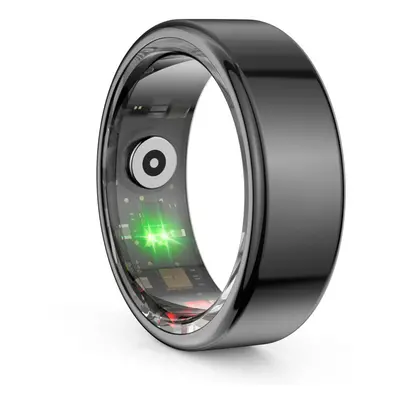 (black, 20.6 mm) Yurkem Wireless Charge Smart Ring Heart Rate Blood Oxygen Blood Pressure Measur