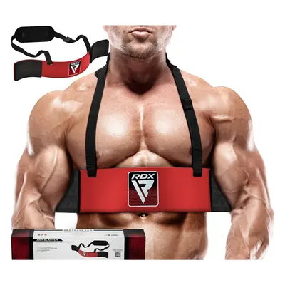 (Red) RDX Arm Blaster Biceps Triceps Fitness Support