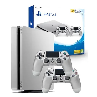 Limited Edition Silver PlayStation PS4 Gaming Console