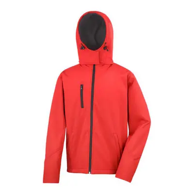 (XL, Red/Black) Result Core Mens Core TX Performance Soft Shell Jacket