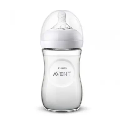 Philips Avent Natural Baby Bottle,Flexible Slow Flow Teat,260 ml