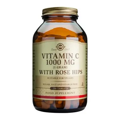 Solgar Vitamin C mg with Rose Hips Tablets