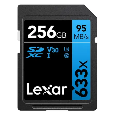 Lexar Professional 633x 256GB SDXC UHS-I Card