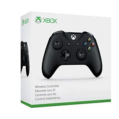 Microsoft Wireless Official Xbox Black Controller, Compatible with Stereo System