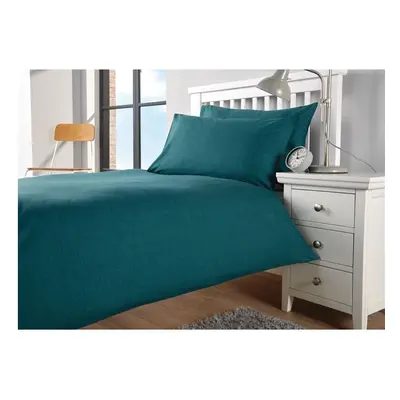 Mitre Essentials Opal Duvet Cover Open Teal Single