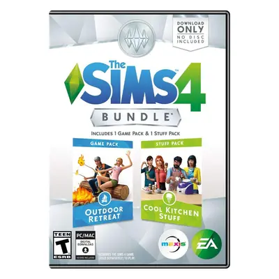 The Sims Bundle Pack: Outdoor Retreat and Cool Kitchen Stuff Pack - PC