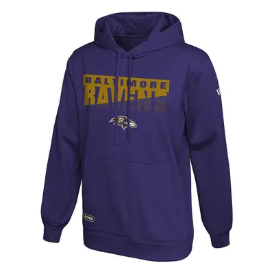 New Era NFL Men's Scoreboard Pullover Performance Hoodie Pro Football Fleece Hoodie Baltimore Ra