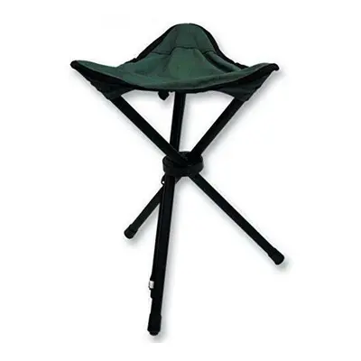 HIGHLANDER FUR304 STEEL FOLDING STOOL SEAT OLIVE WITH CARRY BAG