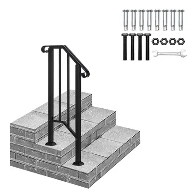 Iron Step Handrail Stair Railing for Step Handrail Outdoor Deck Hand Rail