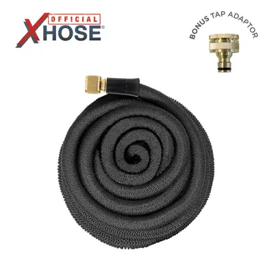 (50ft) XHose Pro expandable hosepipe - Black