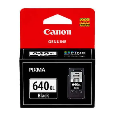 Canon Inkjet Cartridge E (Black) (PG640XL)