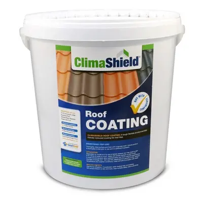 (Anthracite, Litres) Climashield Roof Coating - Roof Tile Coating Coloured Sealer, Breathable Pa