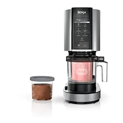 Ninja NC301 CREAMi, Ice Cream, Gelato, Milkshake, Sorbet, and Smoothie Bowl Maker, One-Touch Pro