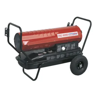 Sealey Space Warmer® Kerosene/Diesel Heater with Wheels 100,000Btu/hr AB1008