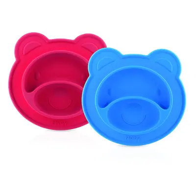 ID92958 Silicone Suction Plate Bear