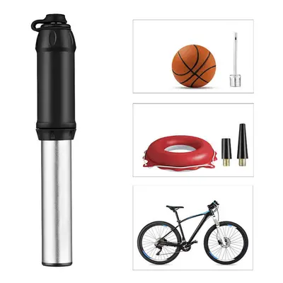 2 In Valve High Pressure Cycling Air Pump Portable Mini Lightweight Inflator Bike Pump