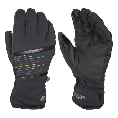 (16, Black) Trespass Womens Lightly Padded Gloves Kay