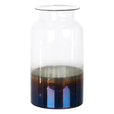 Flower Vase BHATURE Glass cm Multicolour