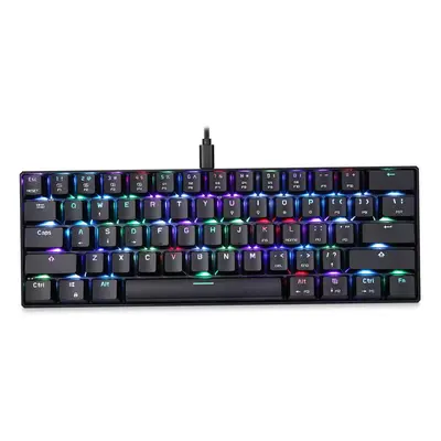 (black, Red Switches) Motospeed Ck61 Rgb Mechanical Gaming Keyboard Outmu Blue Switches Keyboard