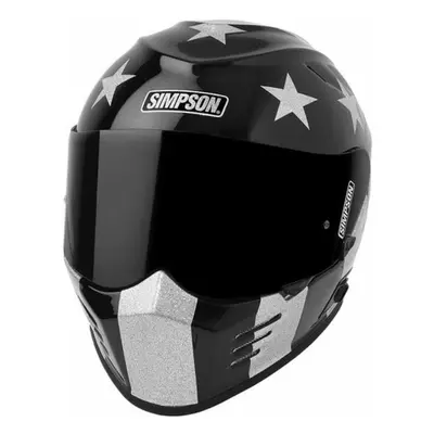 (S) Simpson Venom Sting Rae Full Face Helmet Black