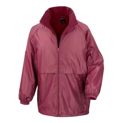 (M, Burgundy) Result Core Mens Microfleece Lined Jacket