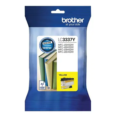 GENUINE Original Brother LC3337 YELLOW Ink Cartridge Toner LC3337Y