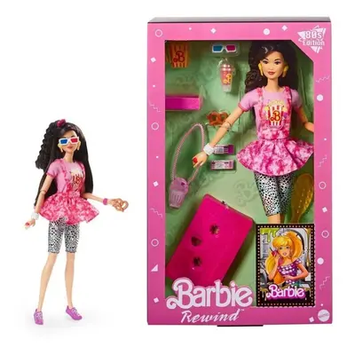 Barbie Rewind 80's Edition Movie Night Doll Figure Official Mattel