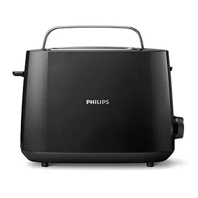 Philips Domestic Appliances Daily Collection Toaster, Settings, Integrated Bun Warming Rack, Com