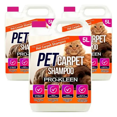 (15L) ProKleen Carpet Shampoo Pet Odour Remover