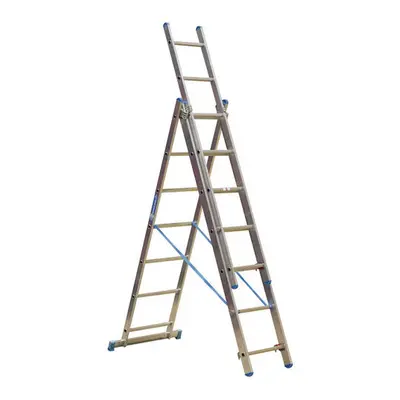 Sealey ACL307 Aluminium Extension Combination Ladder 3x7 EN