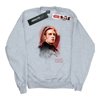 (M, Sports Grey) Star Wars Mens The Last Jedi General Hux Brushed Sweatshirt