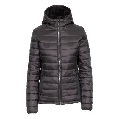 (18, Black) Trespass Womens Padded Jacket Hooded Valerie