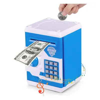 Thedttoy Money Box Kids ATM Bank Electronic Password Piggy Bank Mini ATM Money Safe Cash Coin Mo