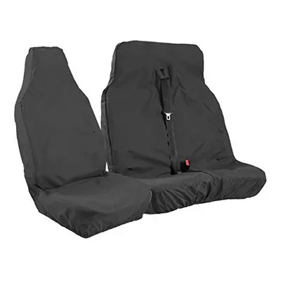 Xtremeauto Heavy Duty Waterproof Fabric Van Seat Covers - Fits Most Vans - Single & Double