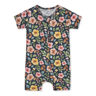 Gerber Unisex Baby Buttery Soft Short Sleeve Romper with Viscose Made