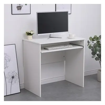 (White) Newport Computer Desk PC Laptop Table Home Office Study Workstation Gaming