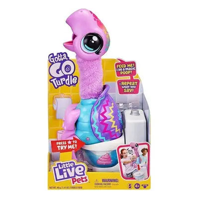 Little Live Pets Pooping Gotta Go Shelbert Turdle Interactive Entertaining Soft Plush Toy