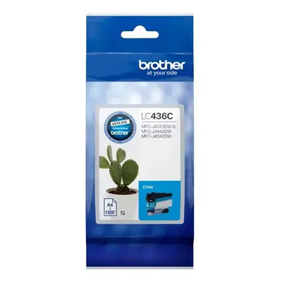 Brother LC436 Cyan Ink Cartridge Toner LC-436C