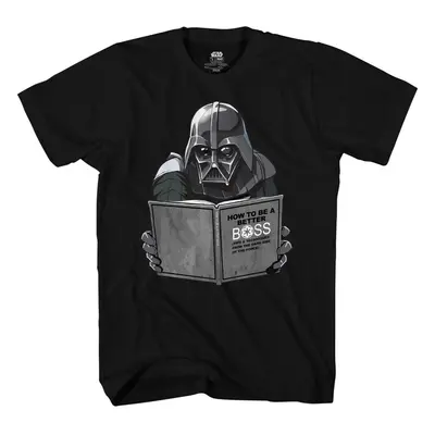 STAR WARS Darth Vader Dark Side Improving Vader Adult Men's T-Shirt (P