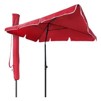 VOUNOT Garden Parasol, Tilt Balcony Umbrella, Sun Shade for Outdoor, Garden, Balcony, Patio, Bea