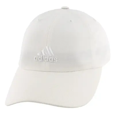 adidas Women's Saturday Relaxed Fit Adjustable Hat White One Size