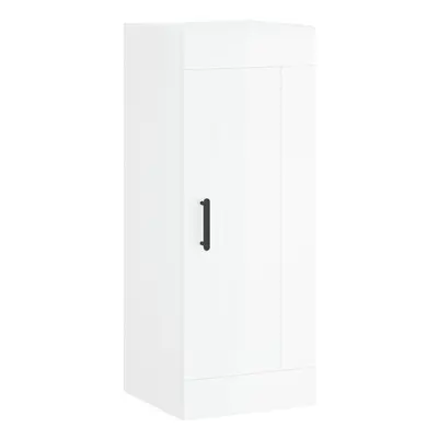 (high gloss white) vidaXL Wall Mounted Cabinet Bathroom Cabinet Cupboard White Engineered Wood