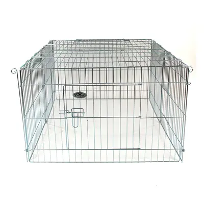 Metal Run for Small Animal w/ Sunshade for Pet Protection Actiaspet