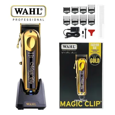 ( Gold With Base) Professional Wahl&DUTRIEUX 5-Star Series Cordless 8171&8148 Magic Clip Hair Cl