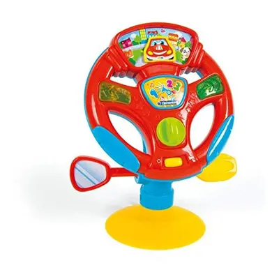 Clementoni Clementoni-17241-Baby Steering Wheel, Multi-Colour