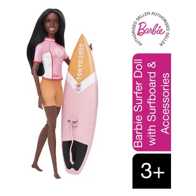 BarbieÂ® Olympic Games Tokyo Surfer Doll with Accessories