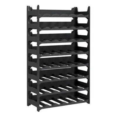 (48 bottle) vidaXL Wine Rack Wine Shelf Whisky Bottle Holder Drinking Rack PP Stackable