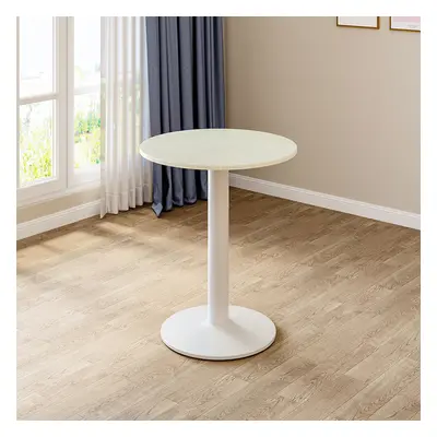 (White Round Table) Small Round/Square Dining Table Breakfast Kitchen Living Room Cafe Furniture